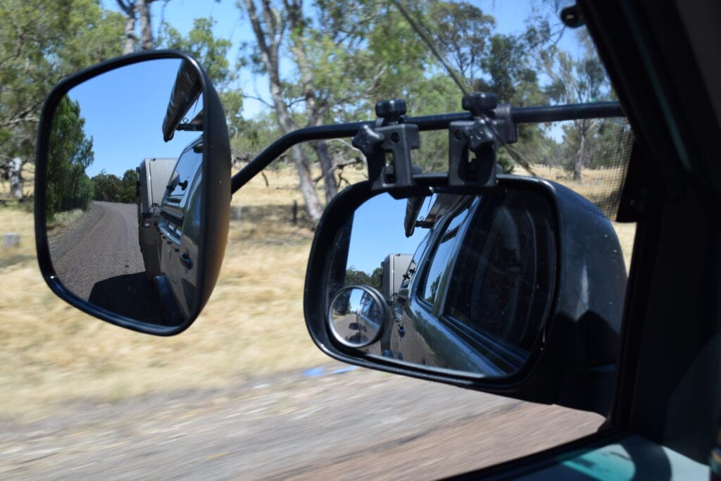Universal Caravan Towing Mirror 2Pcs For Broader View In Traffic 190x120mm With Folding Mechanism - View #6